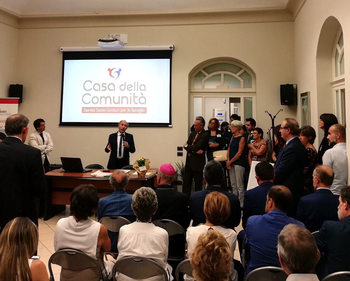 Casa della Comunità, Biella: spazi dell'intervento